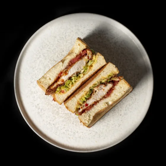 Crispy chicken Sando